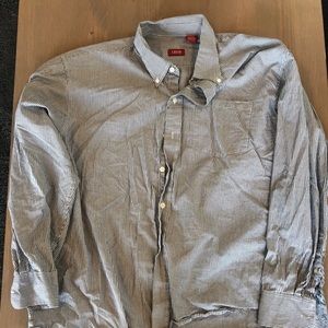 Izod Shirts - Navy blue button down shirt. Izod Shirts - Navy blue button down shirt.